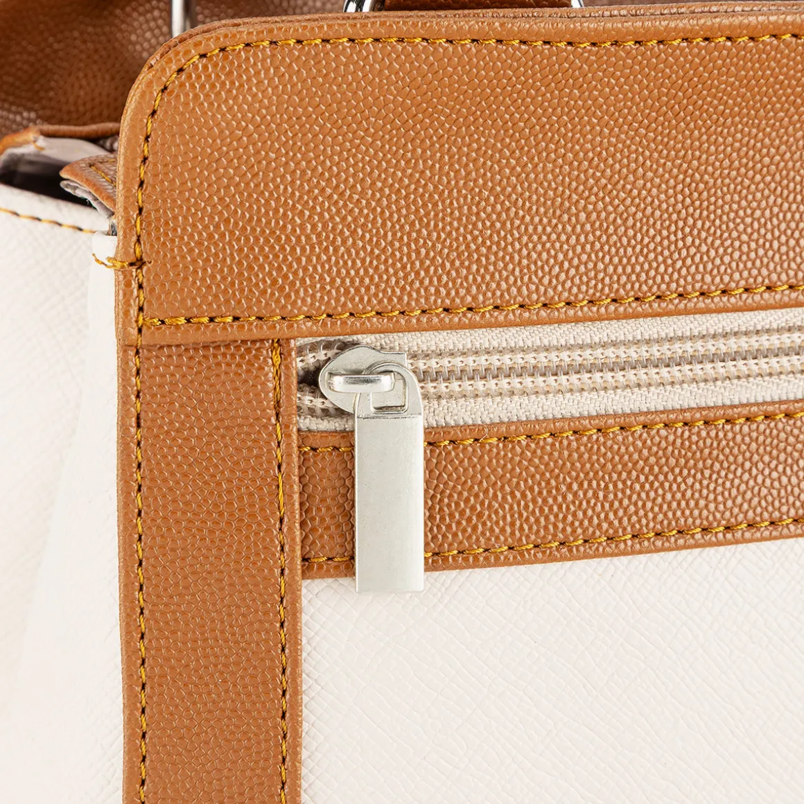 Bolsa Elegante Tipo Tote Con Cierre Para Mujer Roger 06648-06649