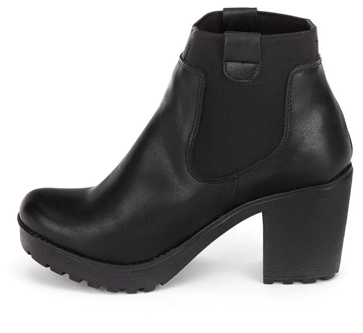 Bota Botin Moda Casual Ante Para Mujer Happy Shoes 00966