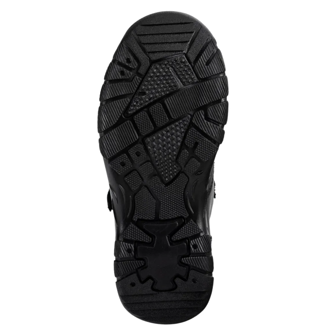 Bota Botín Escolar Bambino Para Niño Velcro Negro 05386