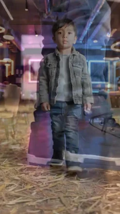 Bota Casual moderna Niño Blasito 08224