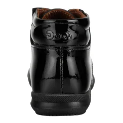 Bota Escolar Dogi Para Niño De Charol 08535