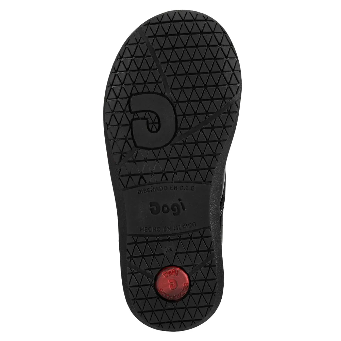 Bota Escolar Dogi Para Niño De Charol 08535