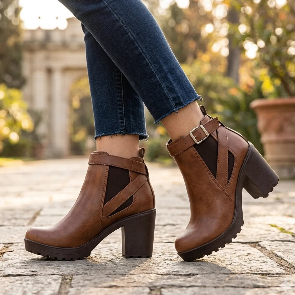 Bota Moda Para Mujer Happy Shoes 02185