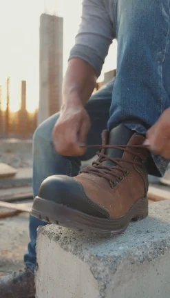 Bota Omega De Casquillo Para Hombre Van vien 01164