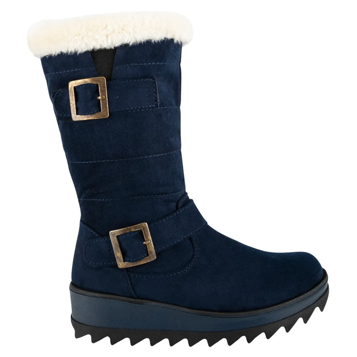 Botas Invernales Hebillas Para Mujer Itzel 08374-08375