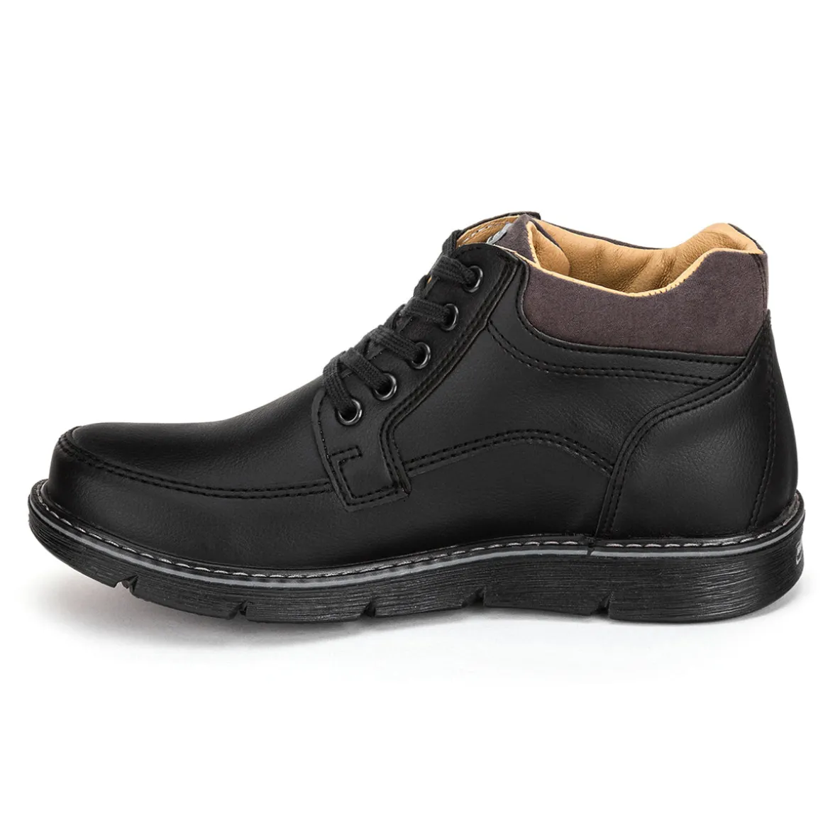 Bota Vestir Moda Joven Rokino Negro 02976