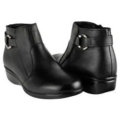 Botín Casual Hebilla Para Mujer Florenza 08200