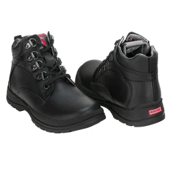 Botín Casual Piel Negro Niño Rokino 00467