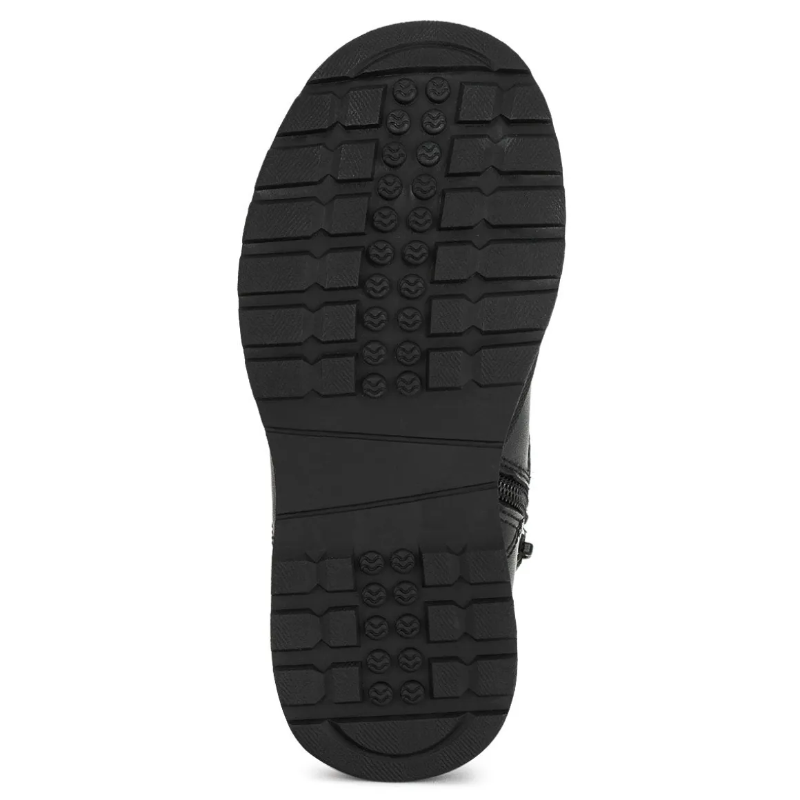 Botín Casual Piel Negro Niño Rokino 00467