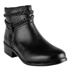 Botín Casual Trenza Para Mujer Florenza 08201