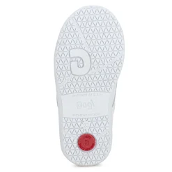 Botín Dogi Para Niño Casuales Cómodos Blanco 01800