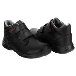 Botín Escolar Velcro Negro Joven Viritony 04376
