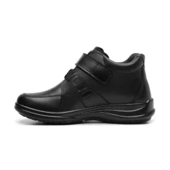 Botín Flexi Para Niño Velcro Negro 04187