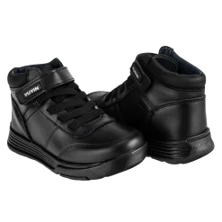 Botín Moda Negro Escolar Niño Yuyin 05609