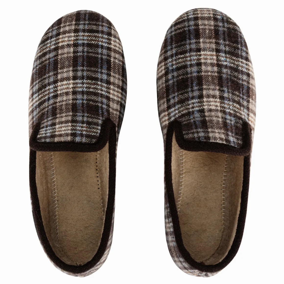 Pantufla Confort Cuadros Para Hombre Extra Confort 07362-63