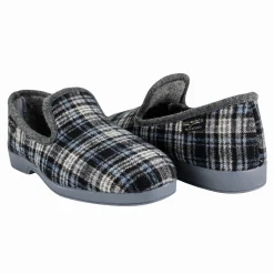 Pantufla Confort Cuadros Para Hombre Extra Confort 07362-63