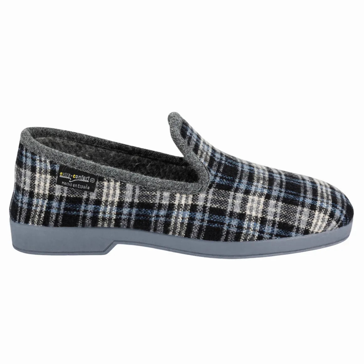 Pantufla Confort Cuadros Para Hombre Extra Confort 07362-63