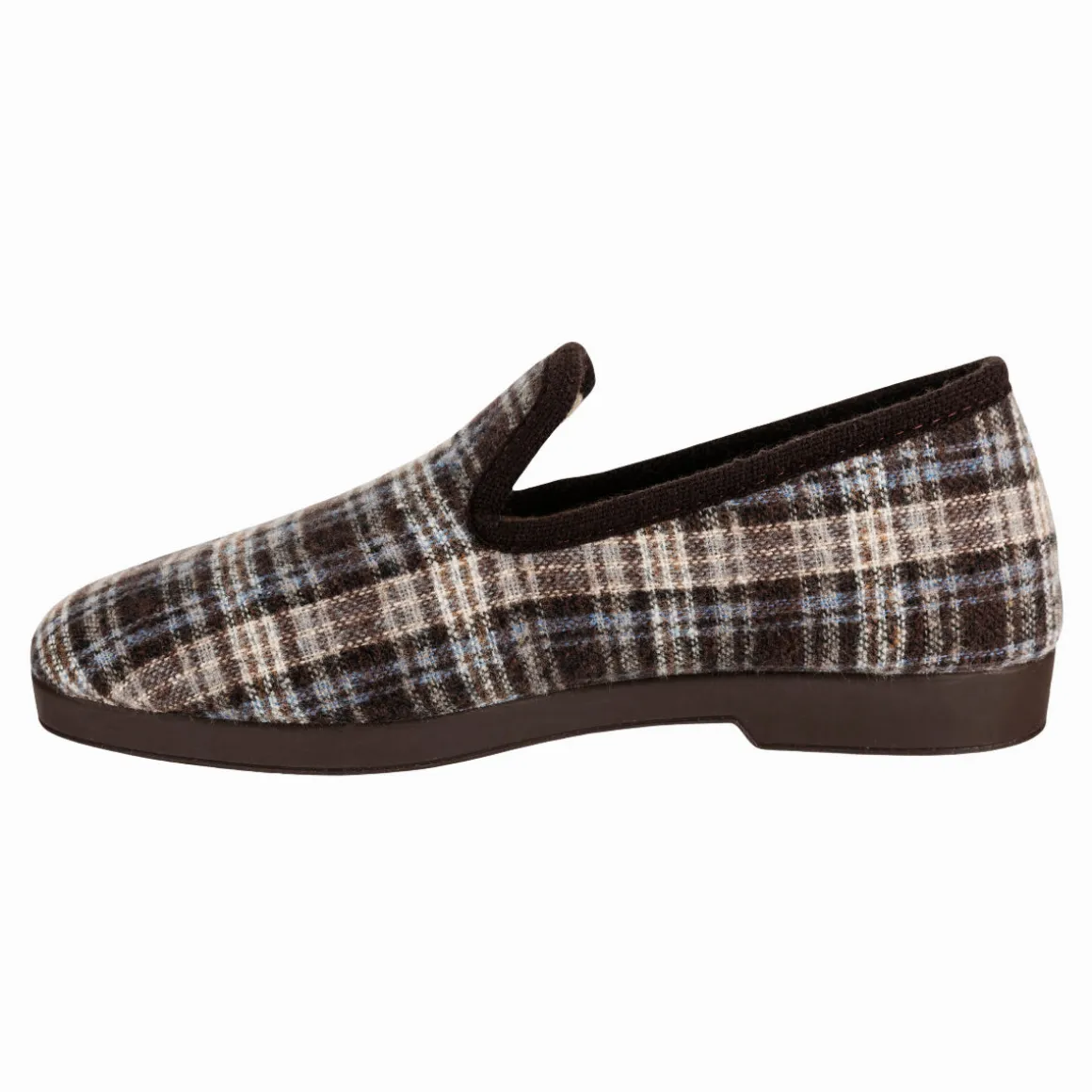 Pantufla Confort Cuadros Para Hombre Extra Confort 07362-63