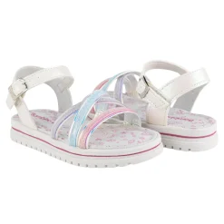 Sandalia Bambino Para Niña Tiras Pastel 04974