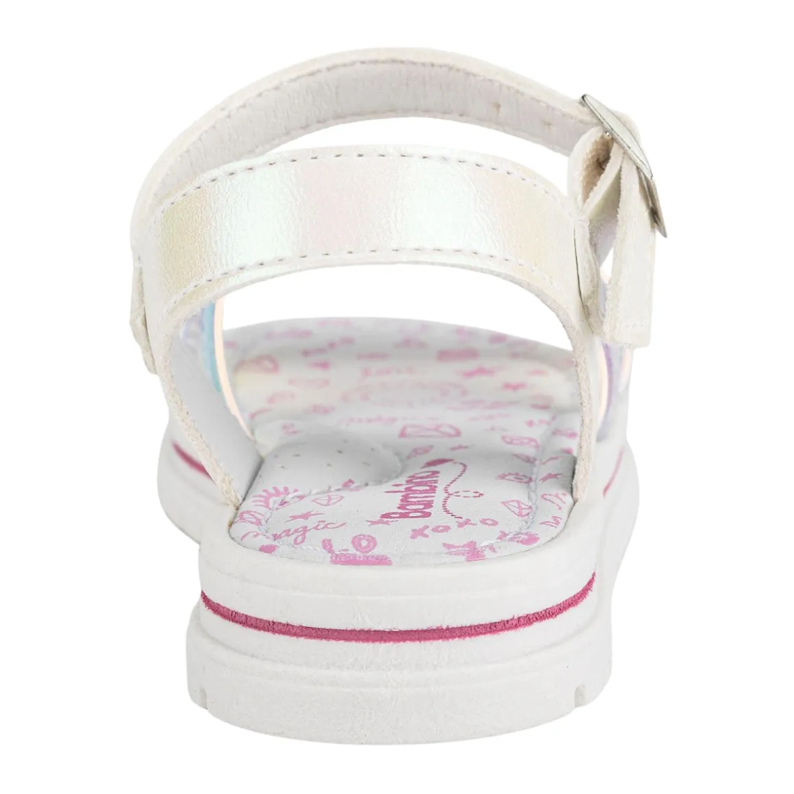Sandalia Bambino Para Niña Tiras Pastel 04974