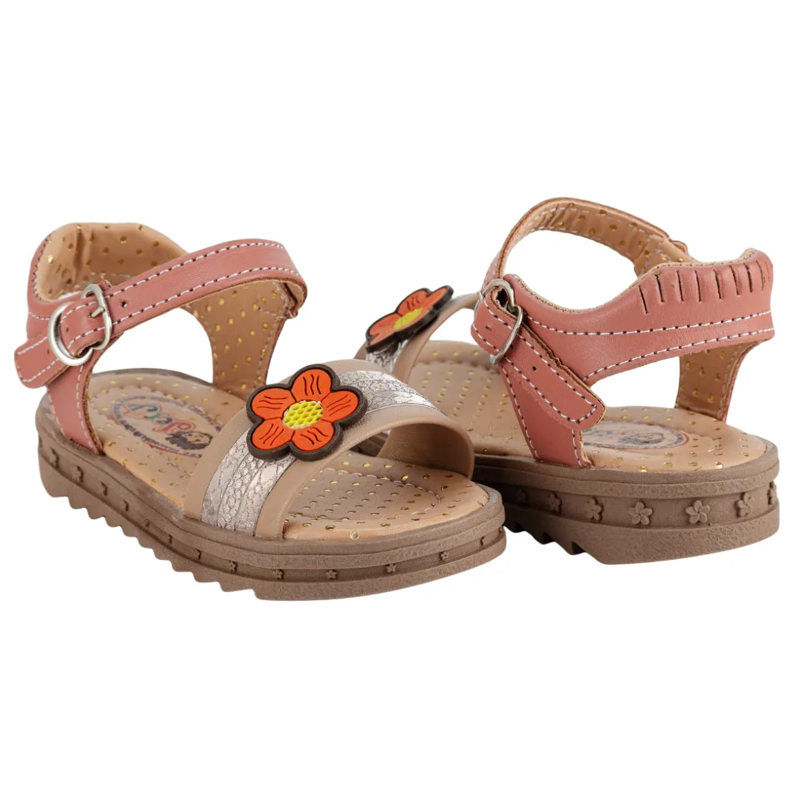 Sandalia Casual Flower Niña Jerry 06745