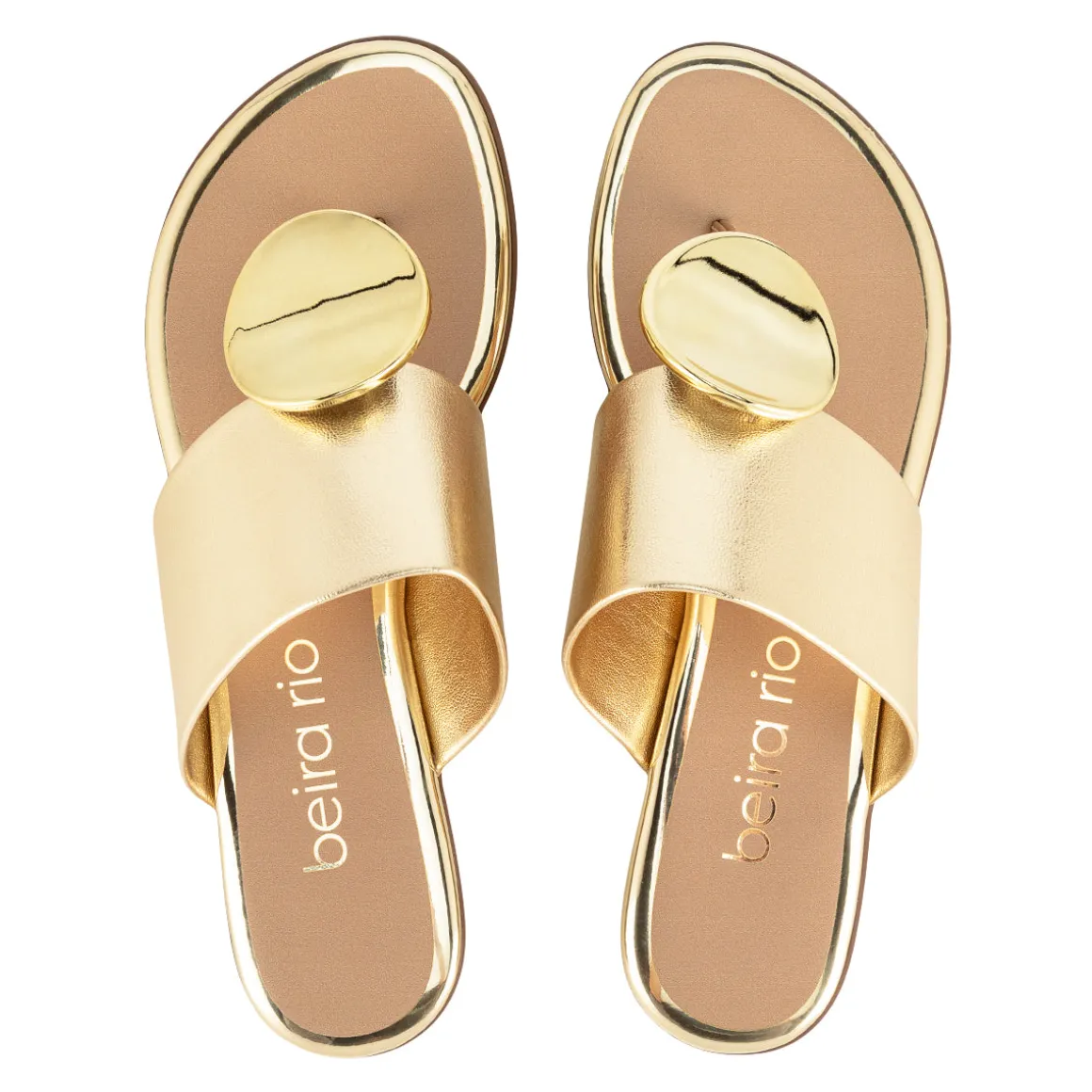 Sandalia Casual Plana Para Mujer Beira Rio 08120