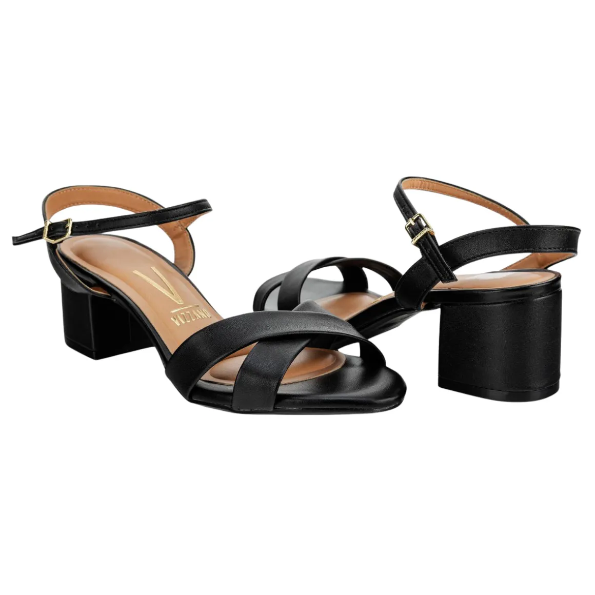 Sandalia Casual Tacón Para Mujer Vizzano 06471
