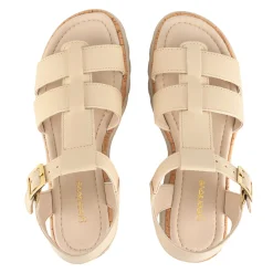 Sandalia Chunky Para Mujer Green Love 08493
