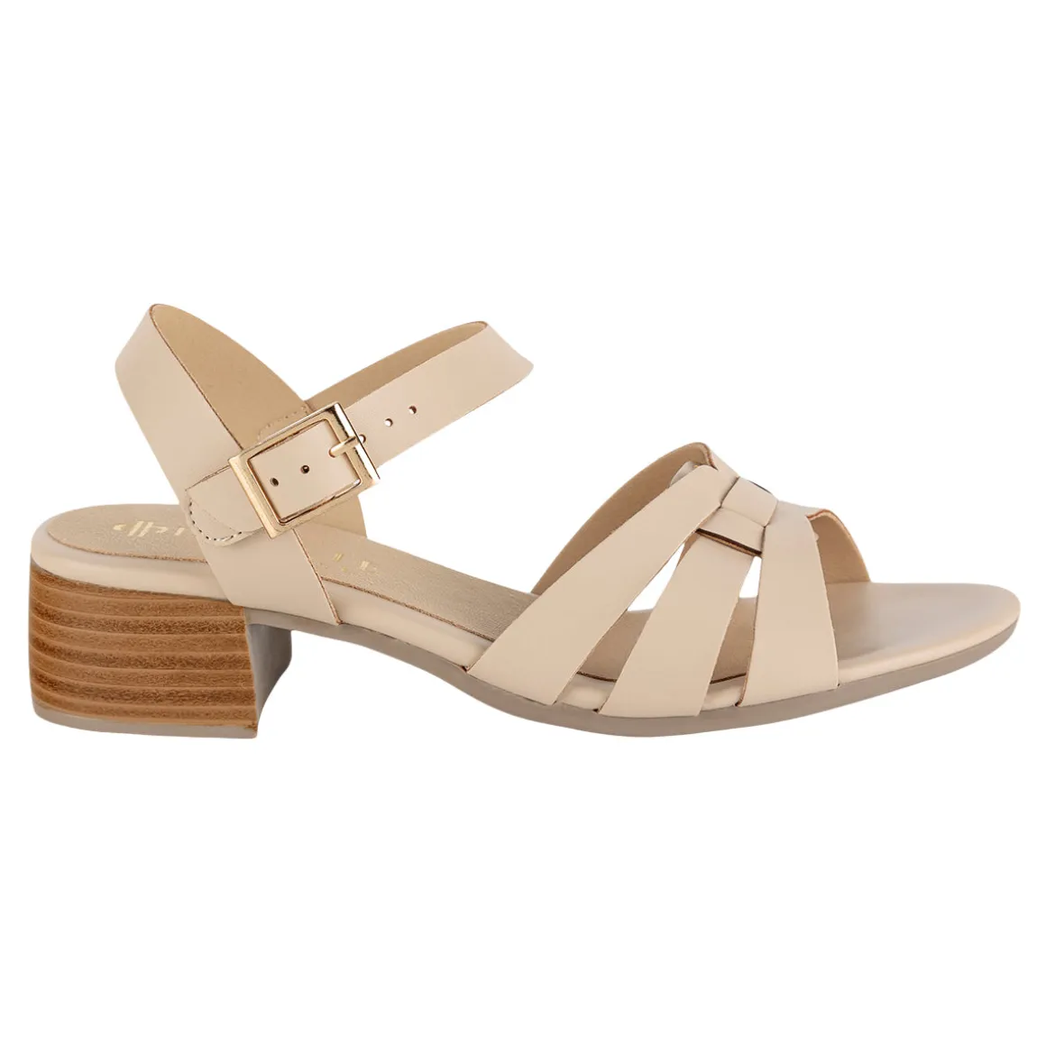Sandalia Cómoda Tacón Mujer Paulie 08194