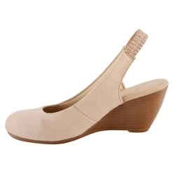 Sandalia Destalonada Casual Cuña Para Mujer Touche 07126-27