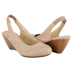 Sandalia Destalonada Casual Cuña Para Mujer Touche 07126-27