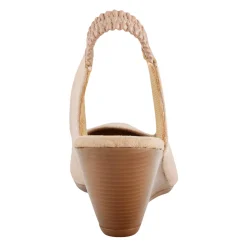 Sandalia Destalonada Casual Cuña Para Mujer Touche 07126-27