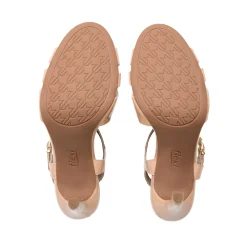 Sandalia Flexi Para Mujer De Tacón Comfort Walk 08642