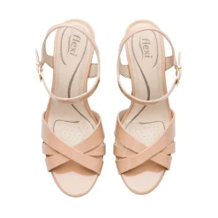 Sandalia Flexi Para Mujer De Tacón Comfort Walk 08642