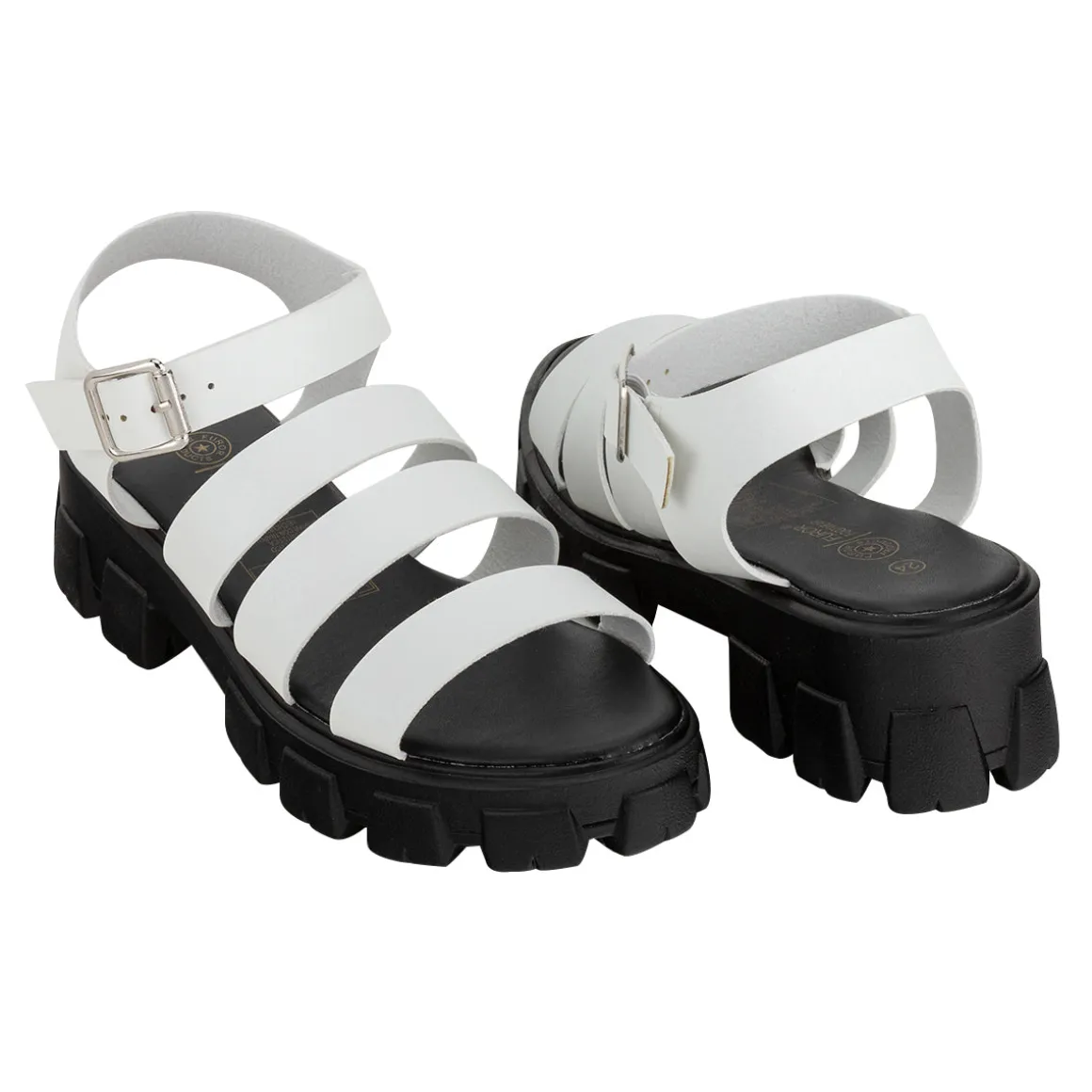 Sandalia Furor Para Mujer Moda Cintas 03544-03552