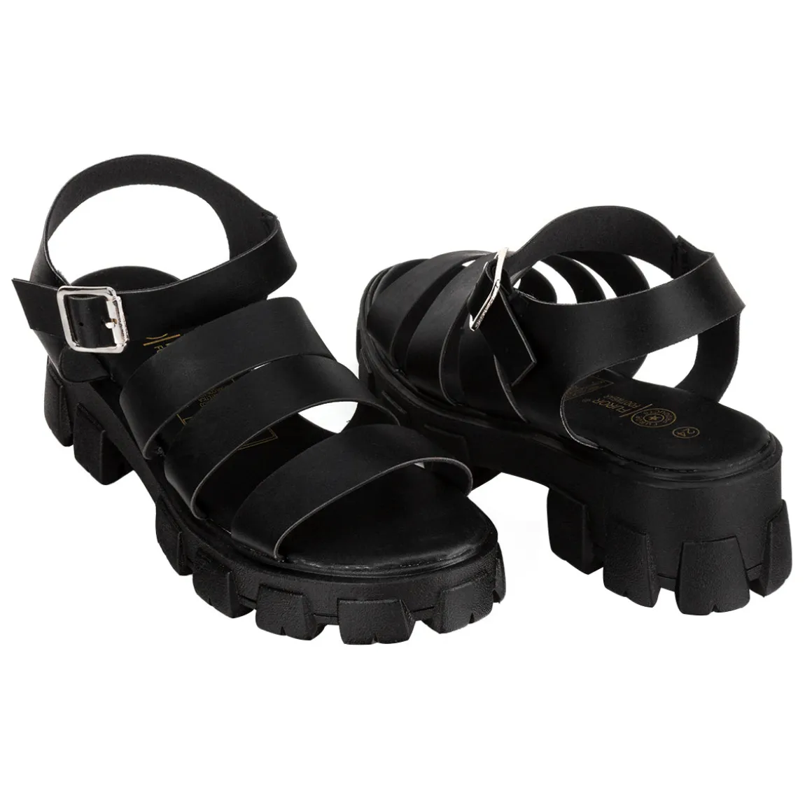 Sandalia Furor Para Mujer Moda Cintas 03544-03552