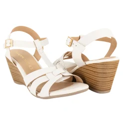 Sandalia Happy Shoes Para Mujer Casual Tiras 08415-16