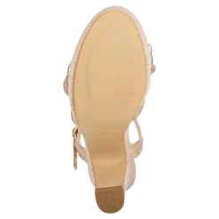 Sandalia Happy Shoes Para Mujer Fiesta Graduación Plataforma 07253/54