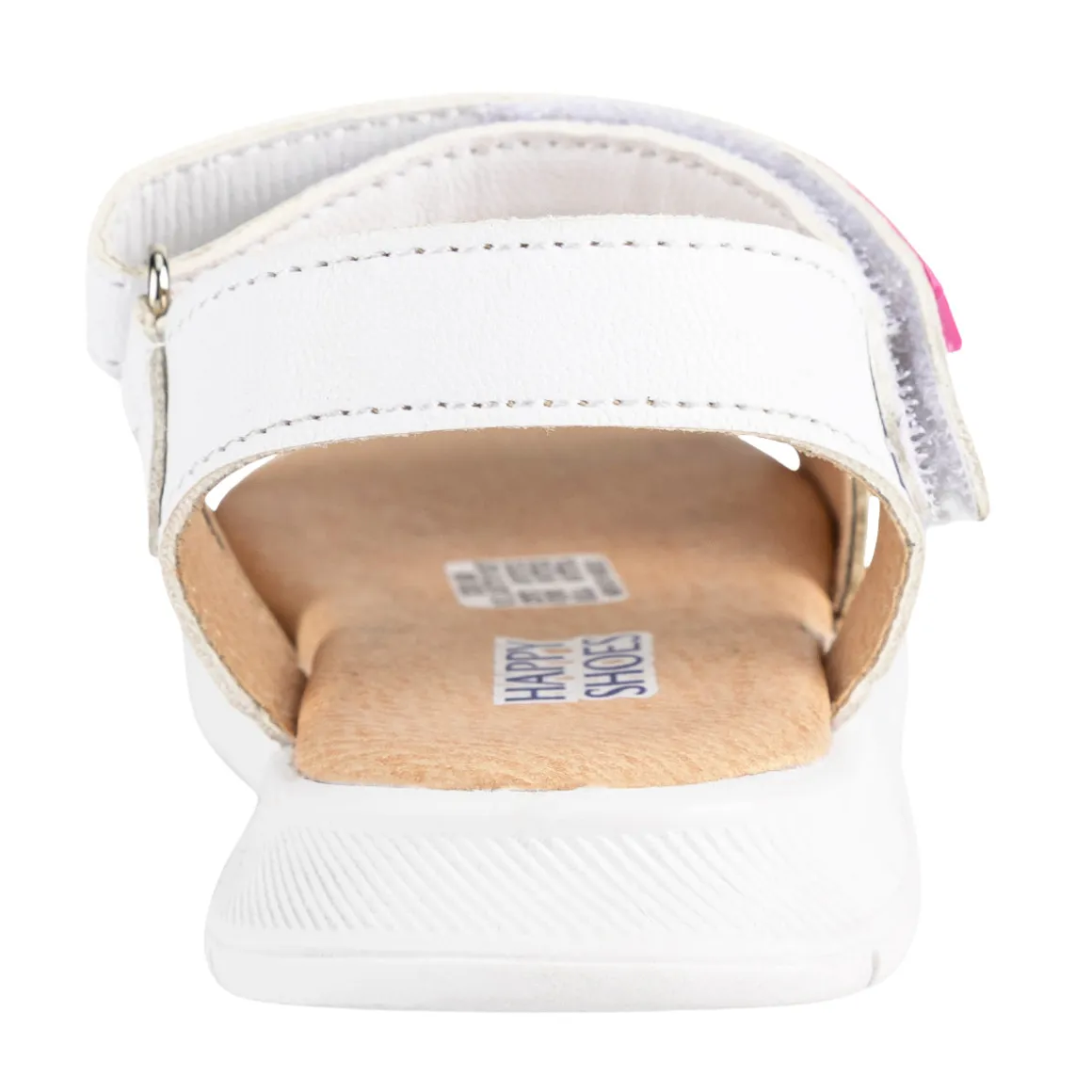 Sandalia Happy Shoes Para Niña Floral 08469