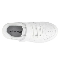Tenis Blanco Escolar Para Niño Casual Neosport 05796