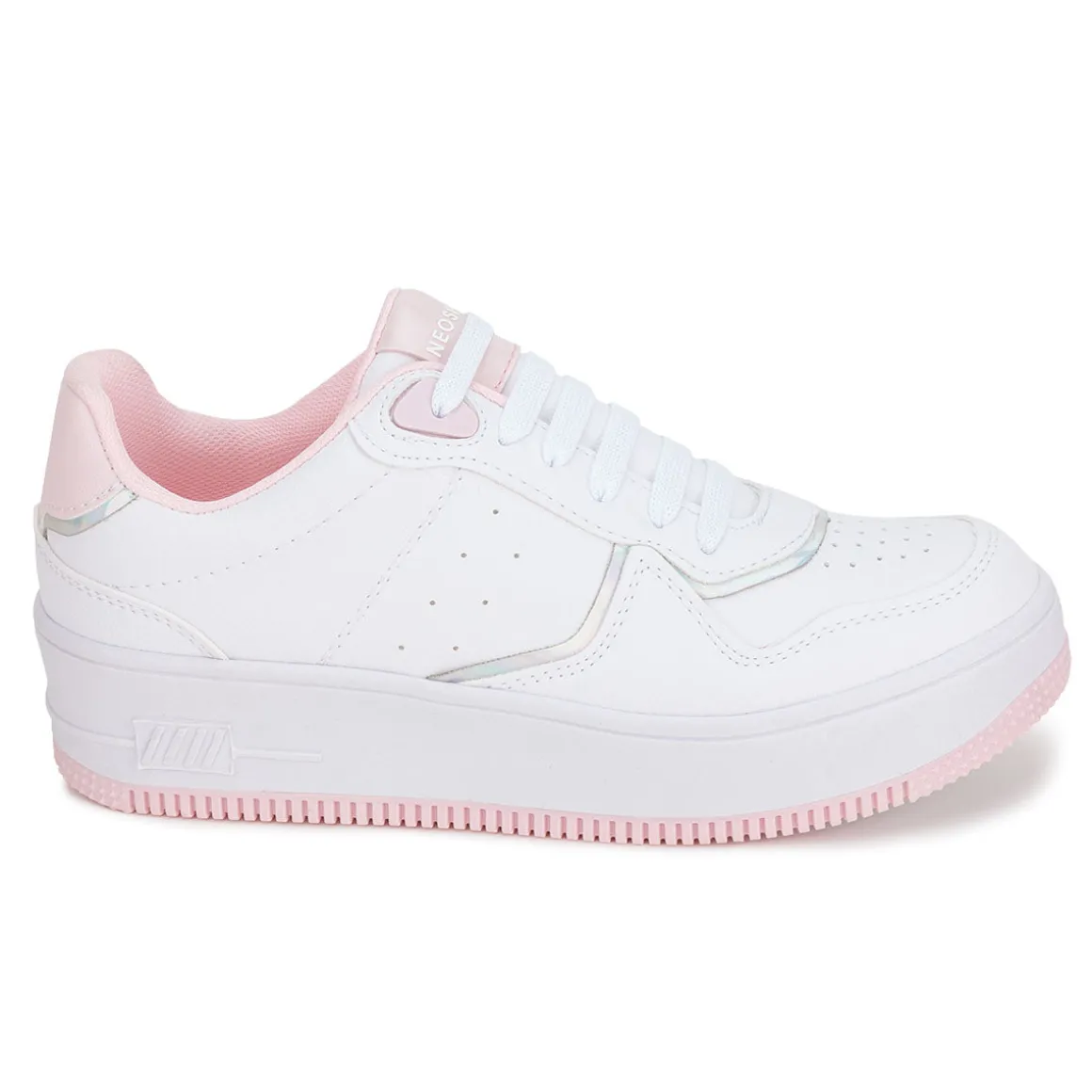 Tenis Blancos Casual Sneakers Para Mujer Neo Sport 02377
