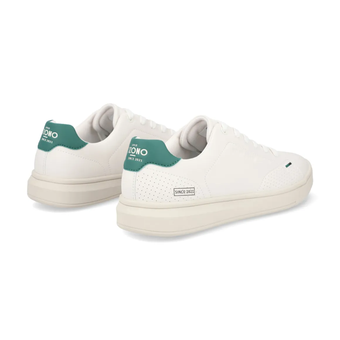 Tenis Blancos Casual Urbano Para Hombre Capa de Ozono 08424