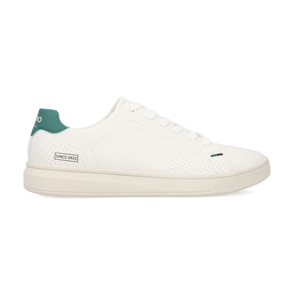 Tenis Blancos Casual Urbano Para Hombre Capa de Ozono 08424