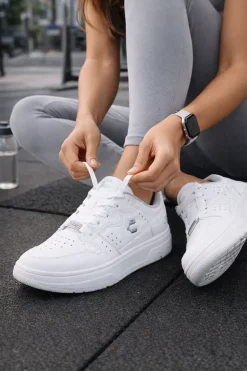 Tenis Blancos Charly Para Mujer Titan City Moda 08778