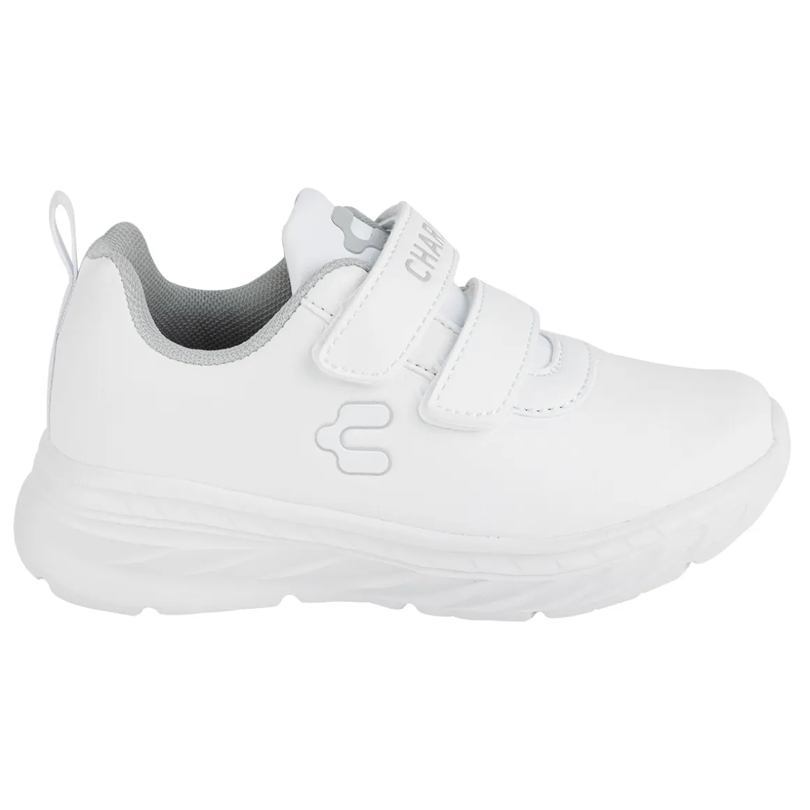 Tenis Blancos Charly Para Niño Sport Lark Velcro 05737