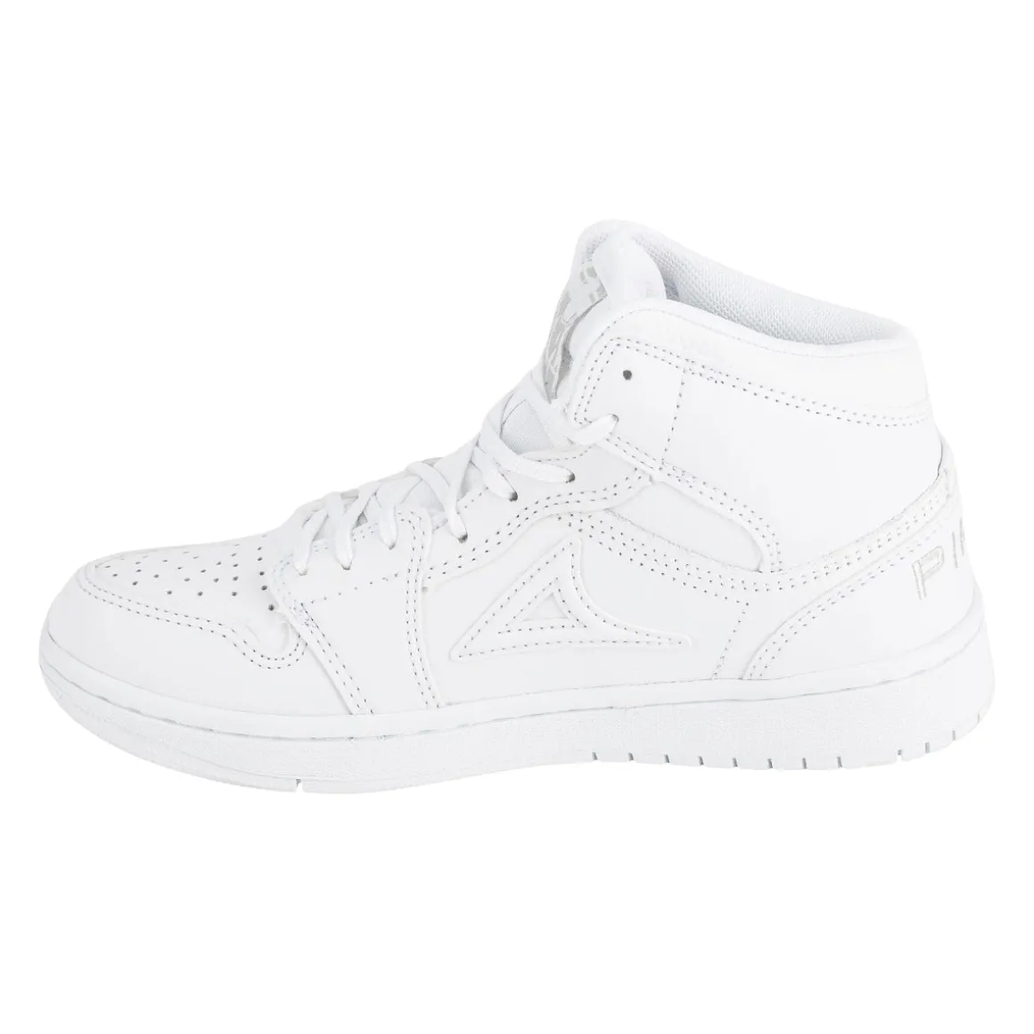 Tenis Blancos Escolar Bota Casuales Moda Para Niño Joven Pirma 05814