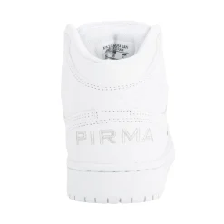 Tenis Blancos Escolar Bota Casuales Moda Para Niño Joven Pirma 05814