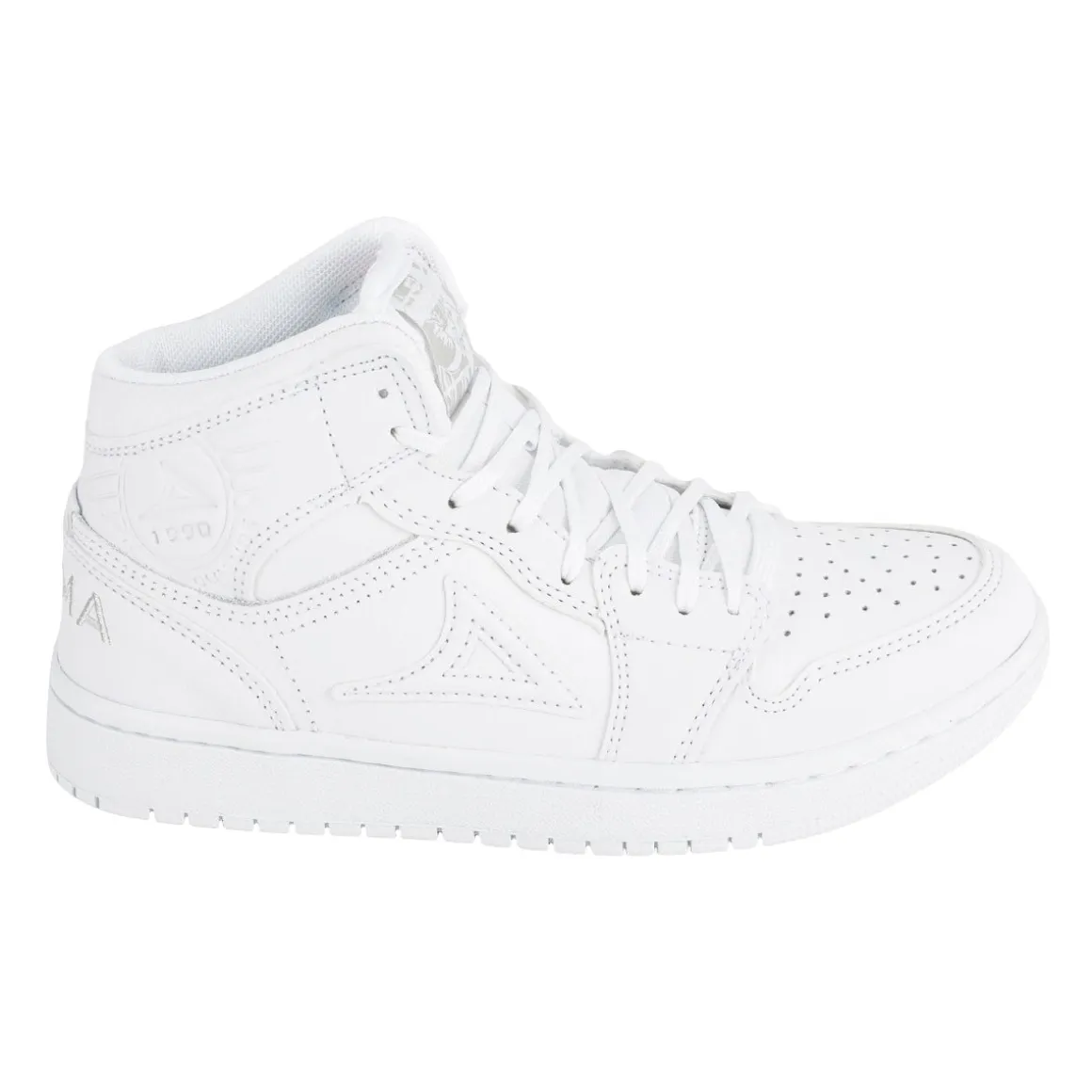 Tenis Blancos Escolar Bota Casuales Moda Para Niño Joven Pirma 05814