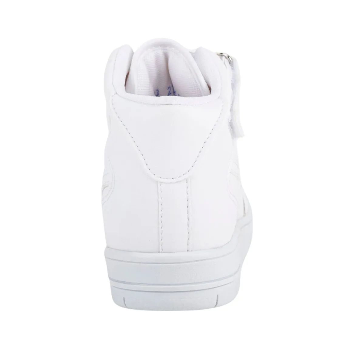 Tenis Blancos Escolar Bota Casuales Para Niño Joven Panam 06087