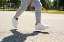 Tenis Blancos Escolar Deportivo Para Niño Molekinho 08935